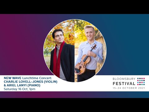 Lunchtime Concert - Violin & Piano Recital