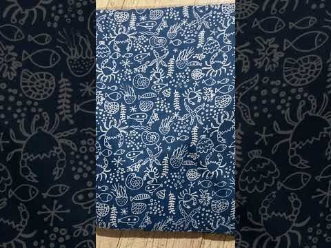 Animal Hand Block Print Fabric Cambric Cotton GSM 100