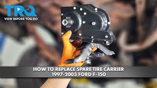 How to Replace Spare Tire Carrier 1997-2003 Ford F-150