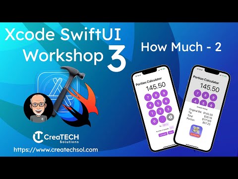 Coding Workshop 3  - How Much App Part 2 - Coding the Button Actions thumbnail