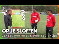 In welke hoek moet je een penalty schieten? | Op je sloffen met  Dumfries en Malen | Zappsport