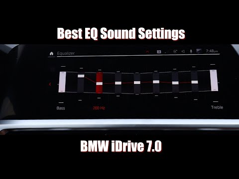 Best EQ Settings for BMW iDrive 7.0 / Harman Kardon