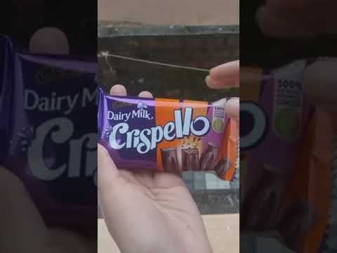 Unboxing Cadbury dairy milk crispello |chocolate asmr #shorts #shortvideo #trending #viralshorts