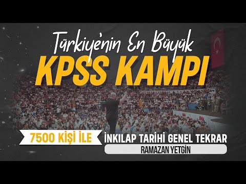 KPSS İnkılap Tarihi Genel Tekrarı - Ramazan YETGİN