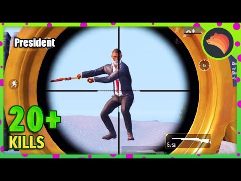 Saving The PRESIDENT!! | Funny Sevou | PUBG MOBILE