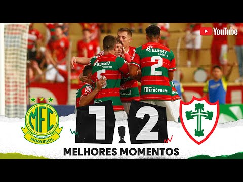 MIRASSOL 1 X 2 PORTUGUESA | MELHORES MOMENTOS | 12ª RODADA | FASE DE GRUPOS | PAULISTÃO 2023