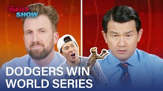 Sports War: Will Smith Slaps the World Series & Tim Pusey "Magnet” Needs a Rebrand | The Daily Show