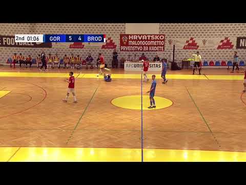 Završnica Prvenstva Hrvatske u malom nogometu za Kadete  2. dan  21/22