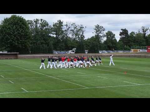 Fanfarenzug Neustrelitz Marschwettbewerb Fanfaronade in Großräschen 17.06.2017