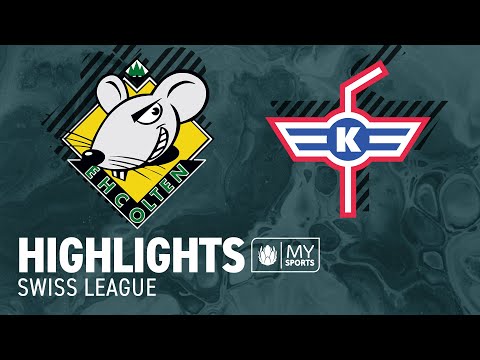 Olten vs. Kloten 0:1 - Highlights Swiss League l Halbfinal, Spiel 2 (0:2)