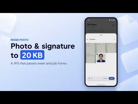 PDF Maker: Compress PDF in KB video thumbnail