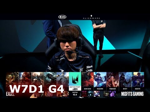 Excel vs Misfits | Week 7 Day 1 S10 LEC Spring 2020 | XL vs MSF W7D1