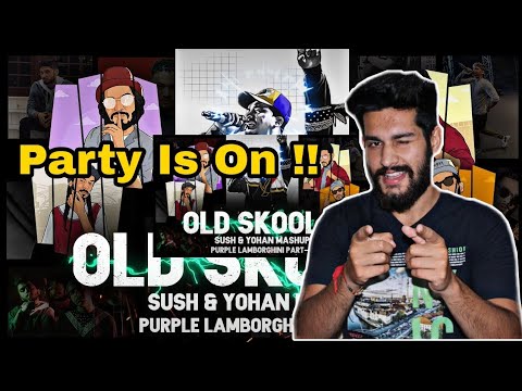 Emiway, Yo Yo Honey Singh Raftaar - Purple Lamborghini MEGAMIX PART 2 REACTION !! OLD SKOOL 2