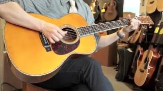 Video thumbnail for 151180 Martin OOO-42ECB ハカランダ (2000) by bluegguitar