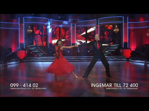 Ingemar Stenmark och Cecilia Ehrling – tango - Let’s Dance (TV4)