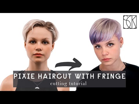 PIXIE WITH FRINGE - tutorial by SCK