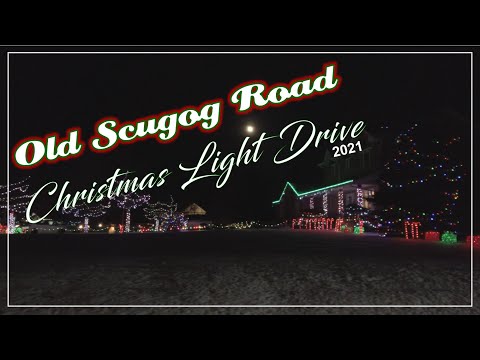 Official Video of Old Scugog Road | Christmas Lights 2021