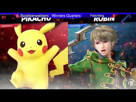 Smash at UC Davis #5 Winners Quarters - Bajabberwabbers (Pikachu) Vs. Fletchling (Robin)