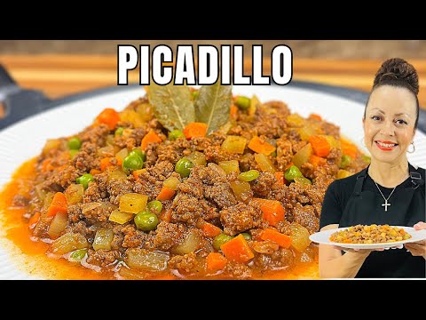 Picadillo de Carne Molida Fácil y Económico