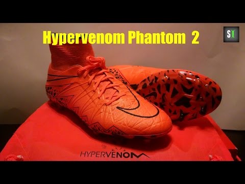 Nike Hypervenom Phantom 2 Total Orange Lightning Storm Unboxing + Review