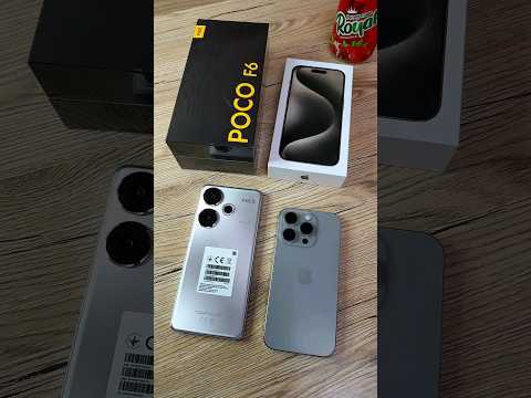 iPhone 15 Pro vs Poco F6