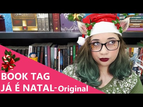 J  NATAL - BOOK TAG [ORIGINAL] ??? | Biblioteca da R