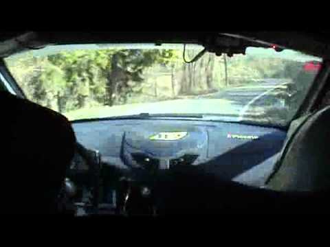 Cameracar crash Rally Valli Piacentine 2012 Bernardi-Nari Twingo R2