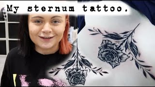 MY STERNUM TATTOO EXPERIENCE