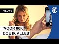 Zwoele fotoshoot met Sylvana