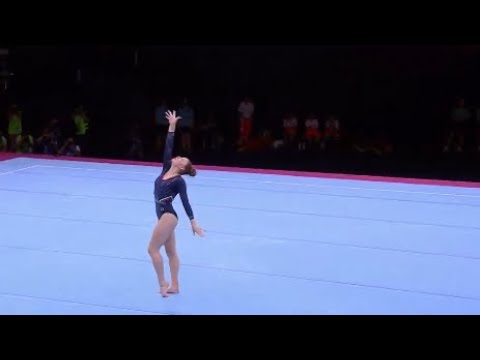 Morgane Osyssek FRA - Floor Exercise EF 2022 European Championships