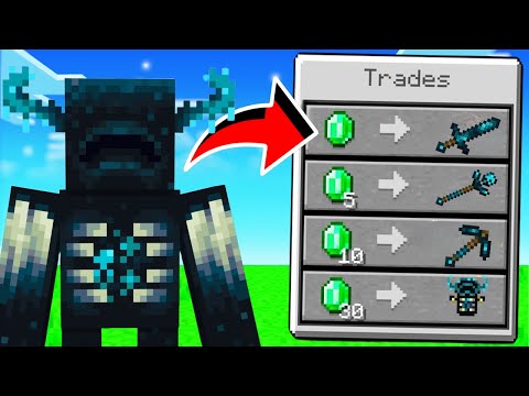 Insane Minecraft Trade Hack with Mobs!
