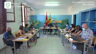 Ple extraordinari 30/06/2021