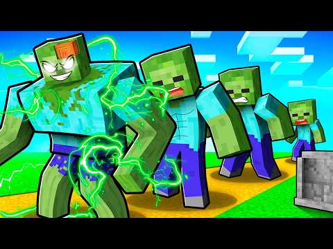 Minecraft but Mutant Mobs can Evolve