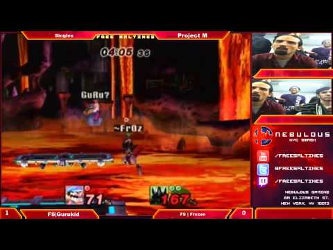 Nebulous #14 PM (3.5!) - Winners Semis - FS|GuruKid (Wario) VS FS|Frozen (Mewtwo)