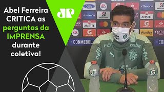 Irritado, Abel Ferreira critica perguntas da imprensa após Palmeiras 1 x 0 Universidad Católica!