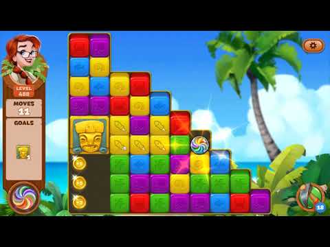 Lost Island: Blast Adventure - Level 488 (No Boosters) HD