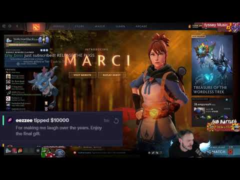 Someone on Slacks stream donated him $10.000!