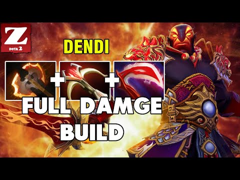 DENDI EMBER SPIRIT Mid 18 Kills With Daedalus x Battle Fury x Desolator - Z Dota 2 Channel #dendi