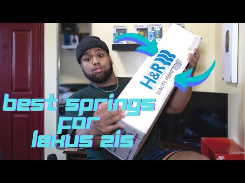 H&R LOWERING SPRINGS REVIEW For '06-'13 Lexus IS | 2012 Lexus IS250