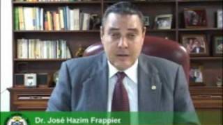 preview picture of video 'Dr. José Hazim Frappier, Rector de la UCE'