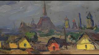 KECSKEMÉT KINCSEI: Bozsó gyűjtemény - Kecskemét látképe