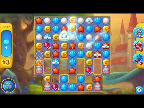 Fishdom 6037 Level - 15 moves - NO BooSTERS