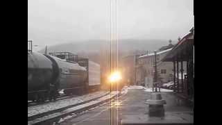 preview picture of video '12/18/ 2012- A Short Visit to White River Junction, VT'