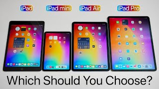 Which iPad is Best for you? 2022 iPad Full Comparison