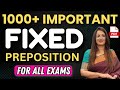 1000 Fixed Preposition For SSC CGL STENO CPO CHSL Mains CDS NDA All Other Exams Rani Mam