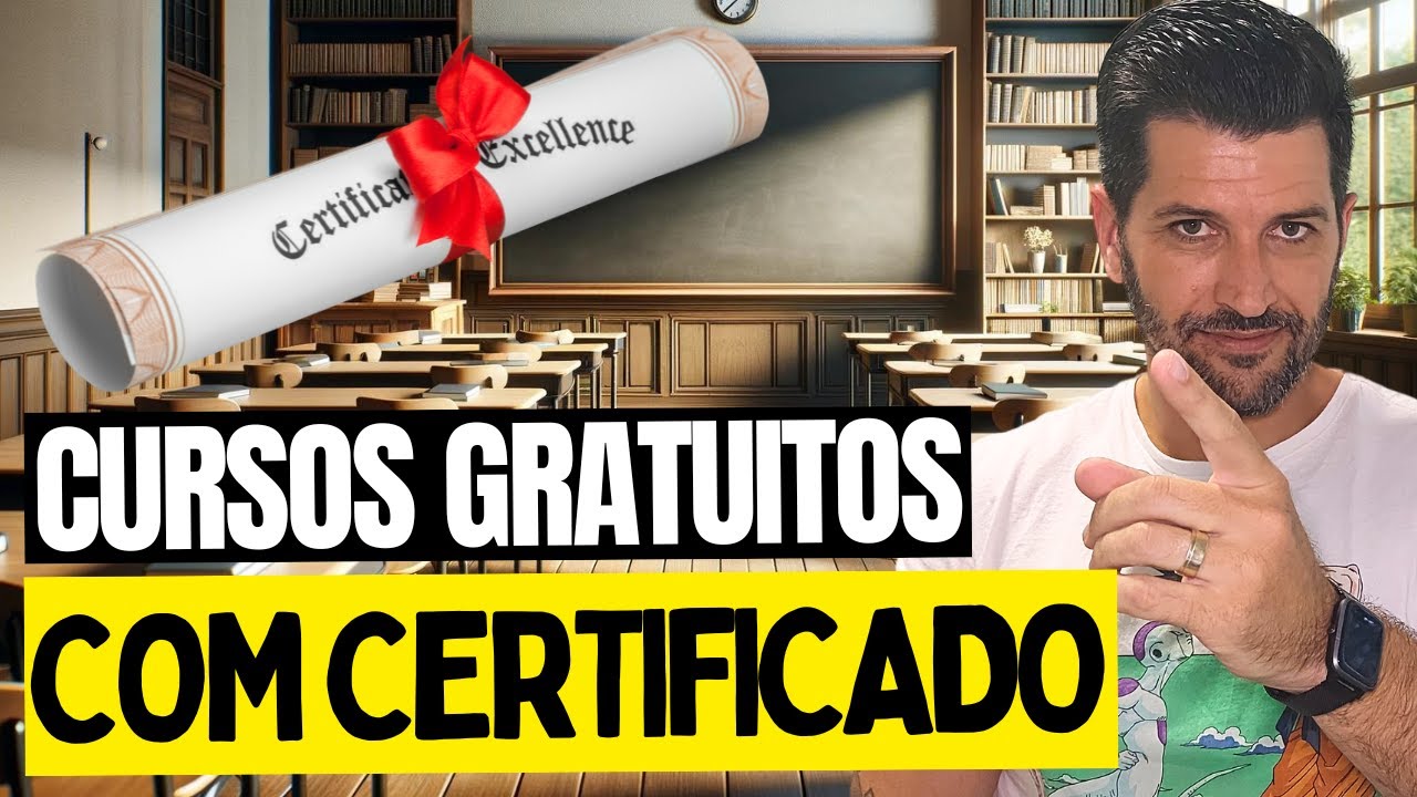 ✨CURSOS GRATUITOS COM CERTIFICADO PARA PROFESSORES!🎓