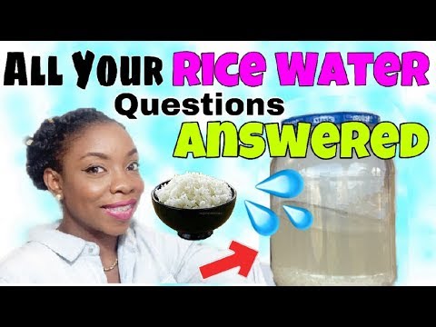 RICE WATER SUPER HAIR GROWTH TREATMENT Questions Answered Video