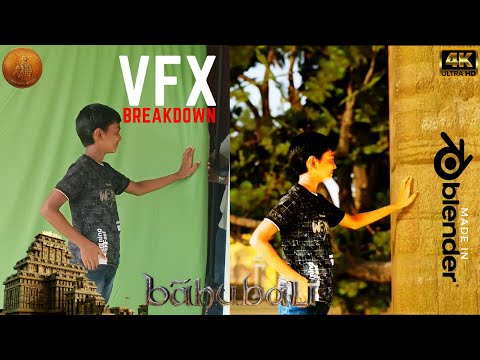 Mahishmati | VFX Breakdown | Behind the Scenes (Making) | CGI | Baahubali | Blender | Krishna Bros