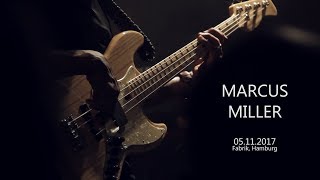 MARCUS MILLER in Hamburg, 05.11.2017 (full concert)