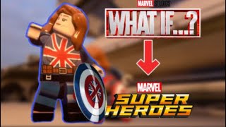 How to make a Custom Captain Carter in Lego Marvel Avengers(What If)